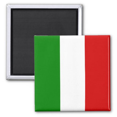 The Flag of Italy Magnet
