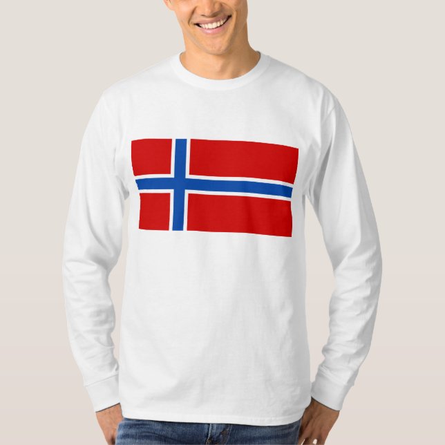 The Flag of Norway T-Shirt (Front)