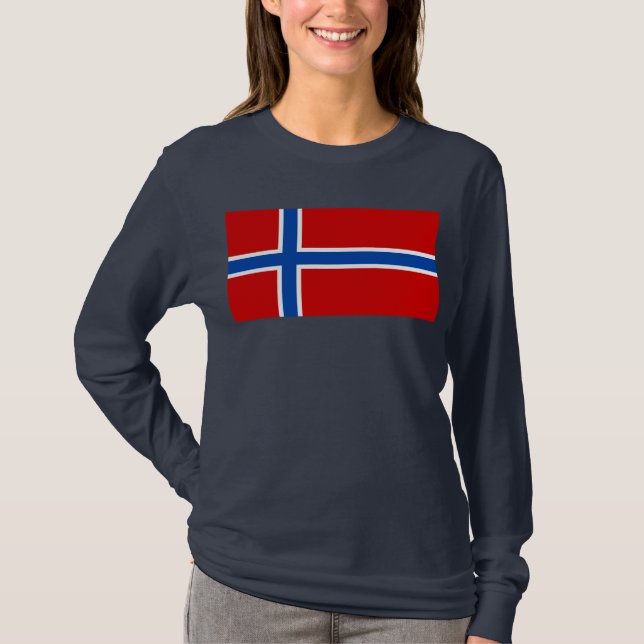 The Flag of Norway T-Shirt (Front)