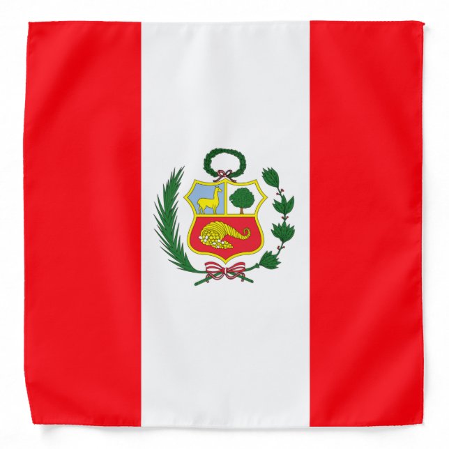 the flag of Peru Bandana (Front)