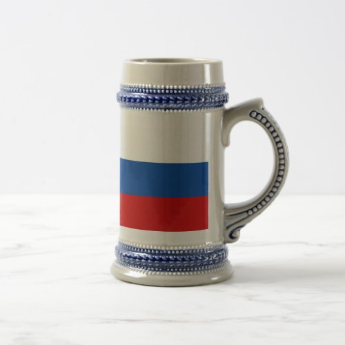 The Flag of Russia Beer Stein