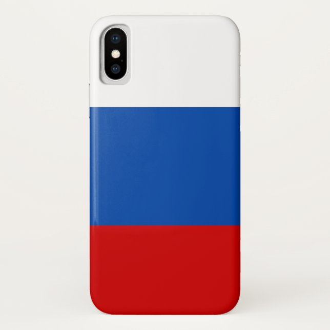 The flag of Russia Case-Mate iPhone Case (Back)