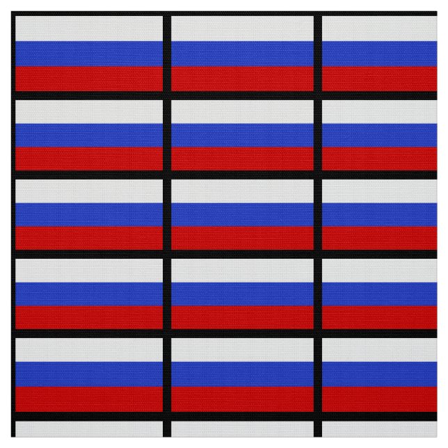 The Flag of Russian Fabric (Swatch)