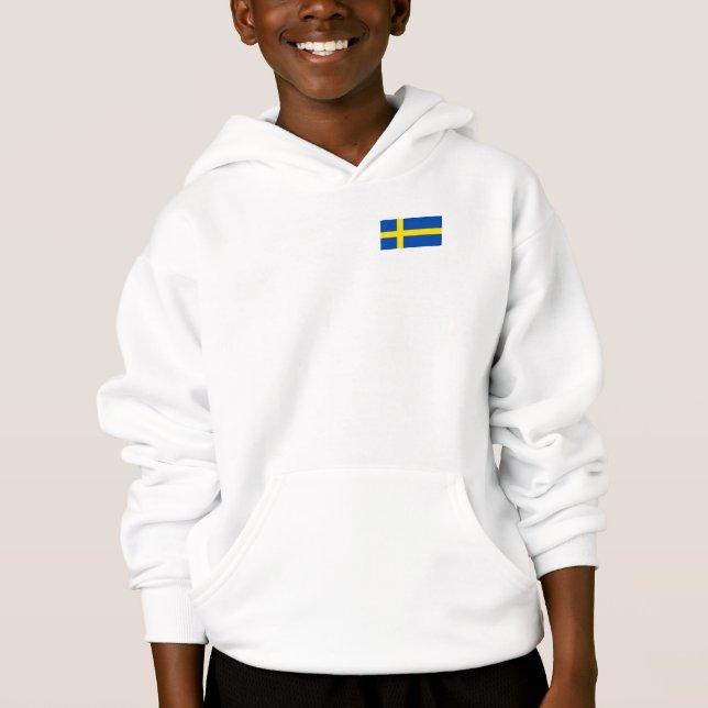 The Flag of Sweden Hoodie (Front)