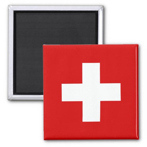 The Flag of Switzerland Magnet