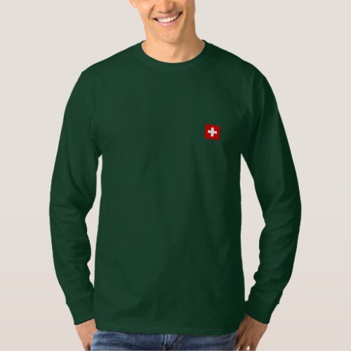 The Flag of Switzerland T_Shirt