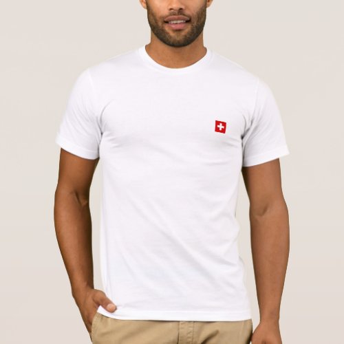 The Flag of Switzerland T_Shirt