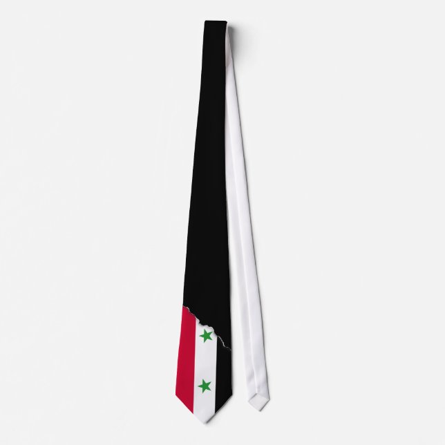 The Flag of Syria Neck Tie (Front)
