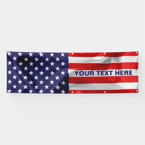 The Flag of the United States of America Banner