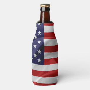 The Flag of the United States of America Bottle Cooler