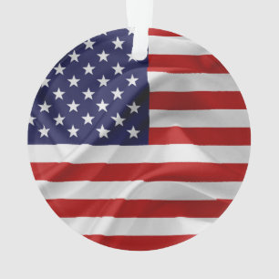 The Flag of the United States of America Ornament