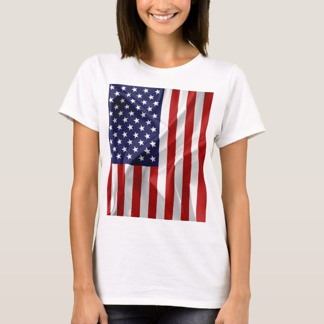 The Flag of the United States of America T-Shirt (Front)