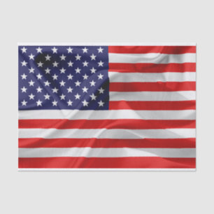 The Flag of the United States of America Tissue Paper