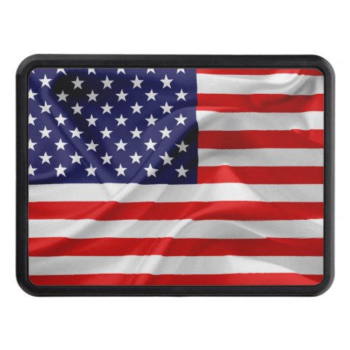 The Flag of the United States of America Tow Hitch Cover