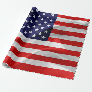 The Flag of the United States of America Wrapping Paper