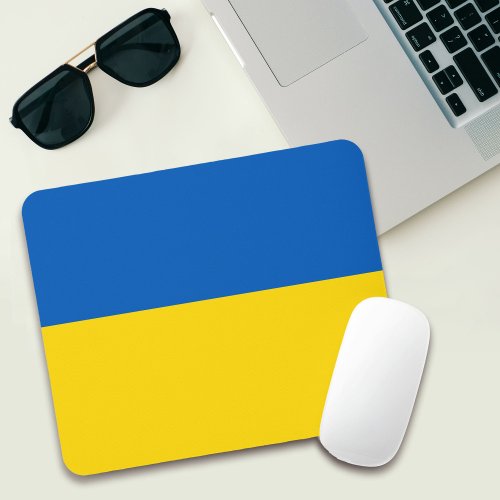 The Flag of Ukraine Mouse Pad