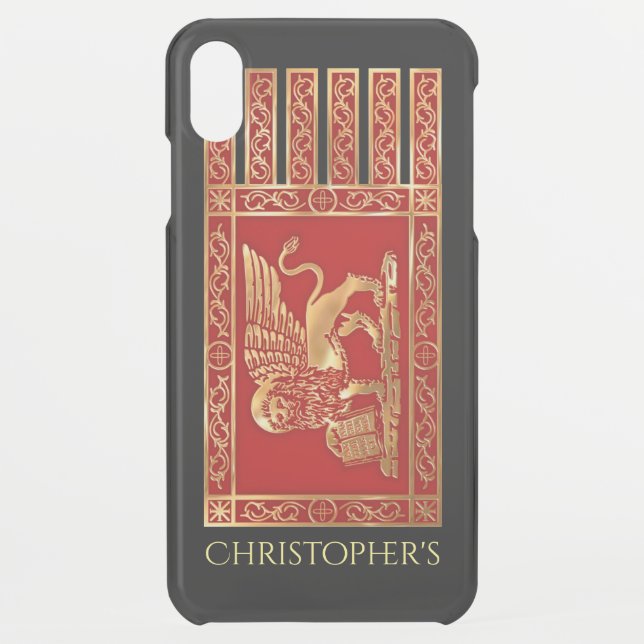 The Flag Of Venice, Italy Uncommon iPhone Case (Back)