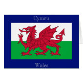 The Flag of Wales (Front Horizontal)
