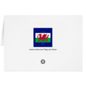 The Flag of Wales Cards (Back Horizontal)