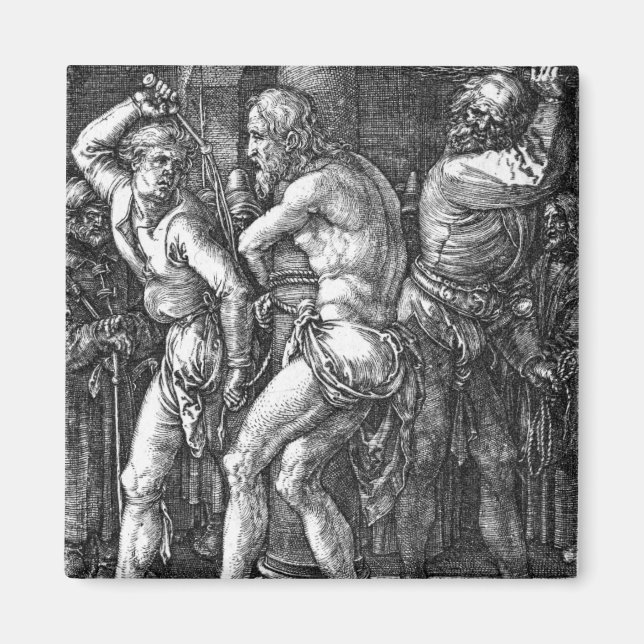 The Flagellation by Albrecht Durer Magnet (Front)