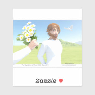 The Flagellation of Christ Sticker