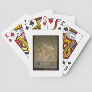 The Flagellation of St. Benedict, from the Life of Poker Cards