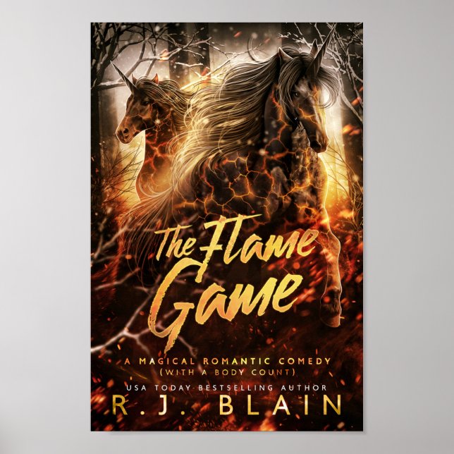 The Flame Game Poster (Front)