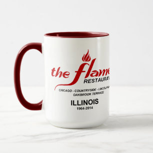 The Flame Restaurants of Illinois Mug