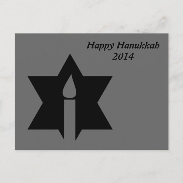The Flame & Star - Holiday Postcard (Front)