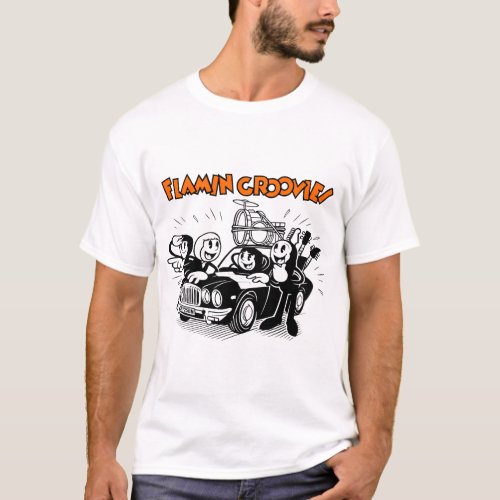 The Flamin Groovies American 60s 70s Rock Band Men T_Shirt