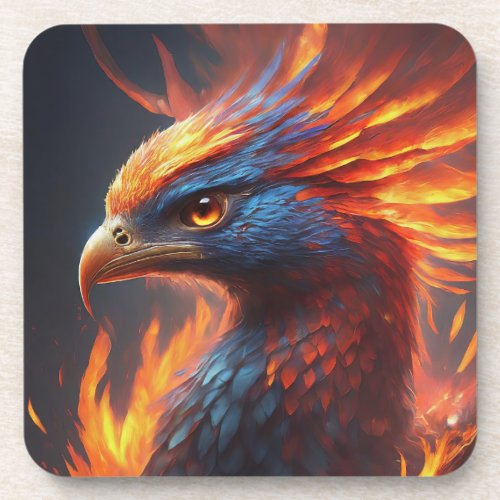 The Flaming Eagle Beverage Coaster