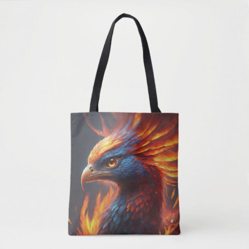 The Flaming Eagle Tote Bag