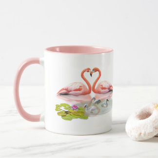 THE FLAMINGO FAMILY MUG