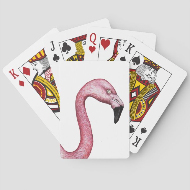 The Flamingo Poker Cards (Back)