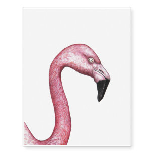 The Flamingo Temporary Tattoos