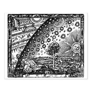 The Flammarion Rubber Stamp by WaywardMuse at Zazzle