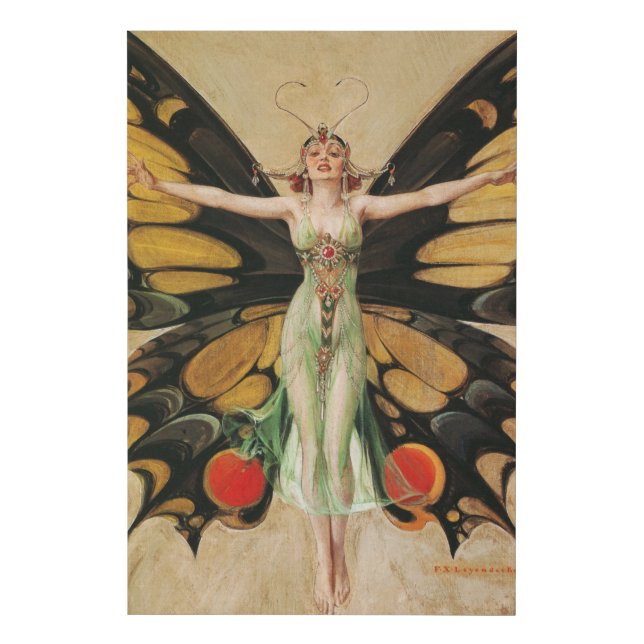 The Flapper, 1922 by Joseph Christian Leyendecker Faux Canvas Print (Front)