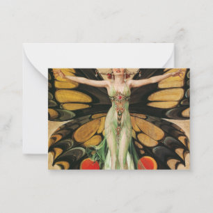 The Flapper, 1922 by Joseph Christian Leyendecker Note Card