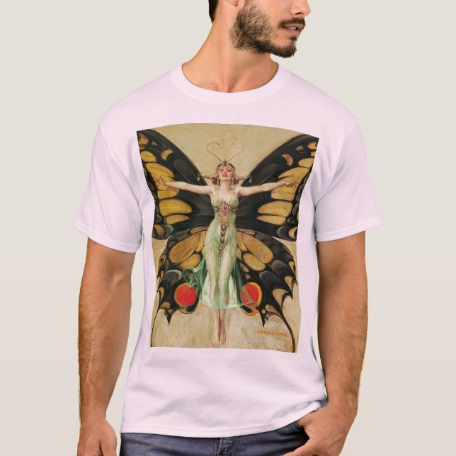 The Flapper, 1922 by Joseph Christian Leyendecker T-Shirt (Front)
