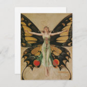 The Flapper - Butterfly Girl  (Front/Back)