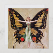 The Flapper Girl's Metamorphosis to Butterfly 1922 (Front/Back)