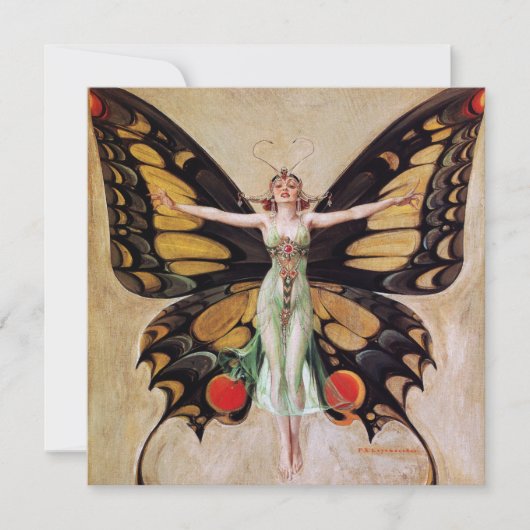 The Flapper Girl's Metamorphosis to Butterfly 1922 (Front)