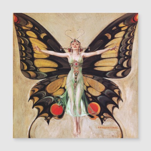 The Flapper Girl's Metamorphosis to Butterfly 1922 (Front)