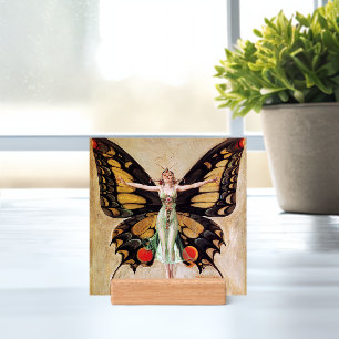 The Flapper Girl's Metamorphosis to Butterfly 1922 Holder