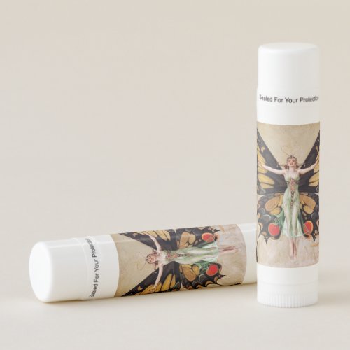 The Flapper Girls Metamorphosis to Butterfly 1922 Lip Balm
