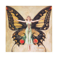 The Flapper Girl's Metamorphosis to Butterfly 1922