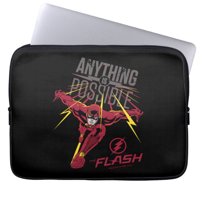 The Flash | "Anything Is Possible" Laptop Sleeve (Front)