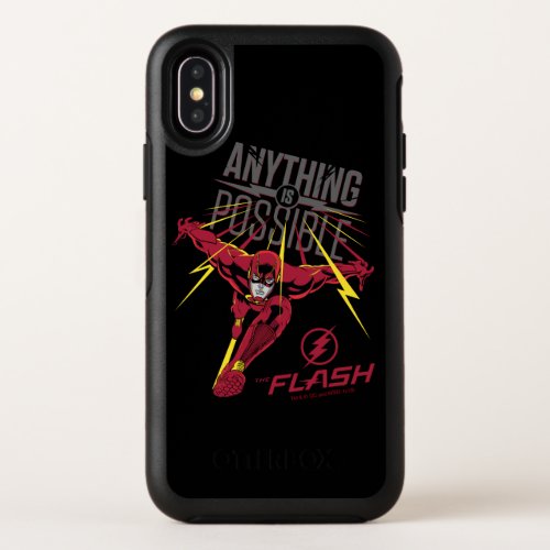 The Flash  Anything Is Possible OtterBox Symmetry iPhone X Case