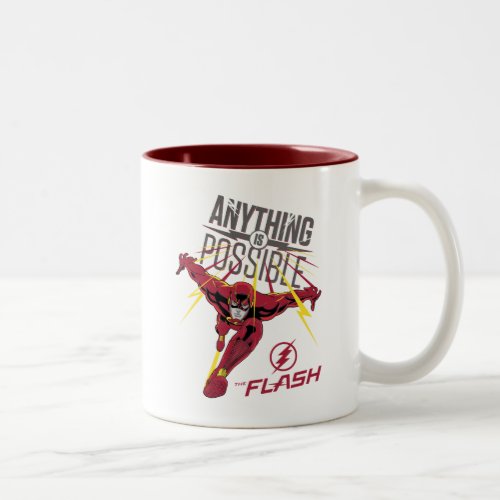 The Flash  Anything Is Possible Two_Tone Coffee Mug