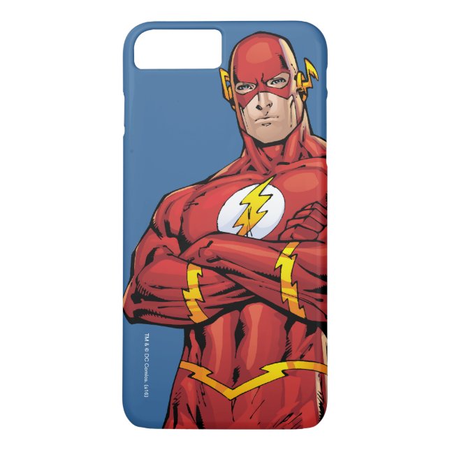 The Flash Arms Crossed Case-Mate iPhone Case (Back)
